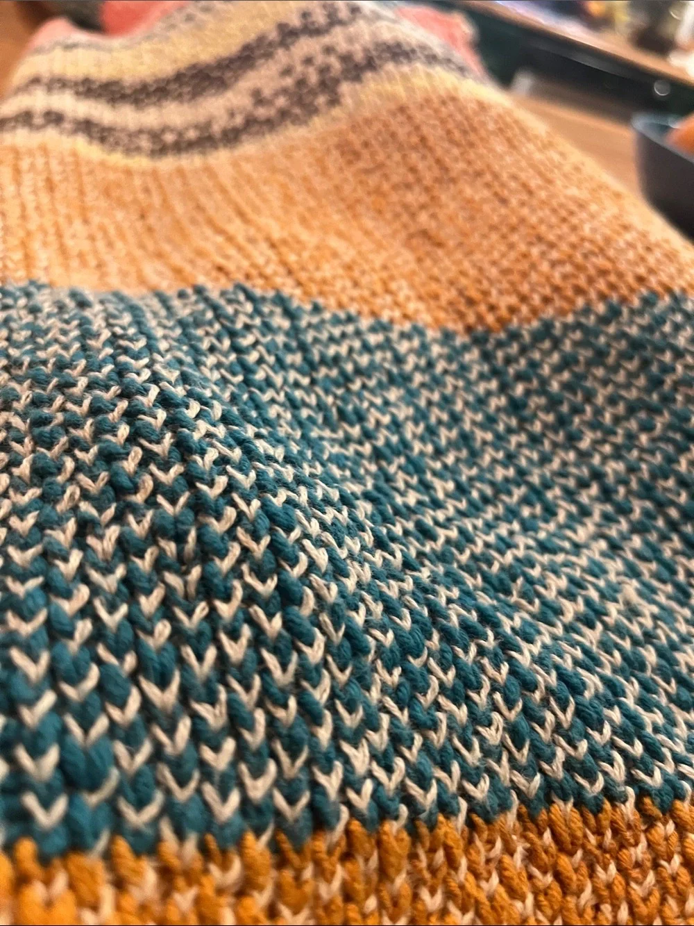 Free People oversized Cable Knit Sweater Cardigan - Picture 15 of 16